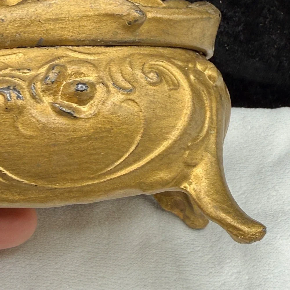 Vintage Art Nouveau Jewelry Box Casket